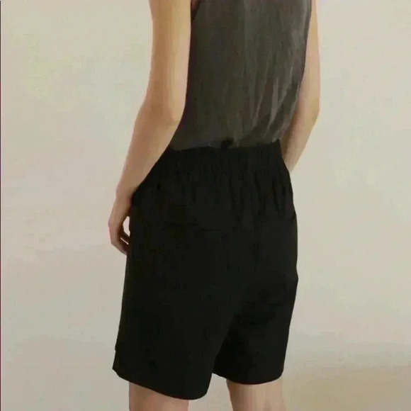 Magpie Goose | “Yenisei” Long Black Shorts - Picture 3 of 9